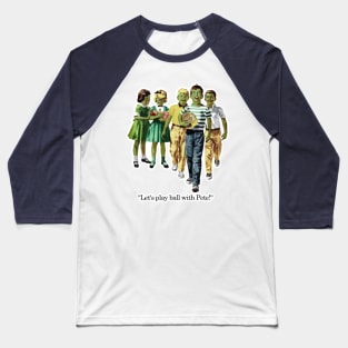 Dick & Jane: Zombie Kids Baseball T-Shirt